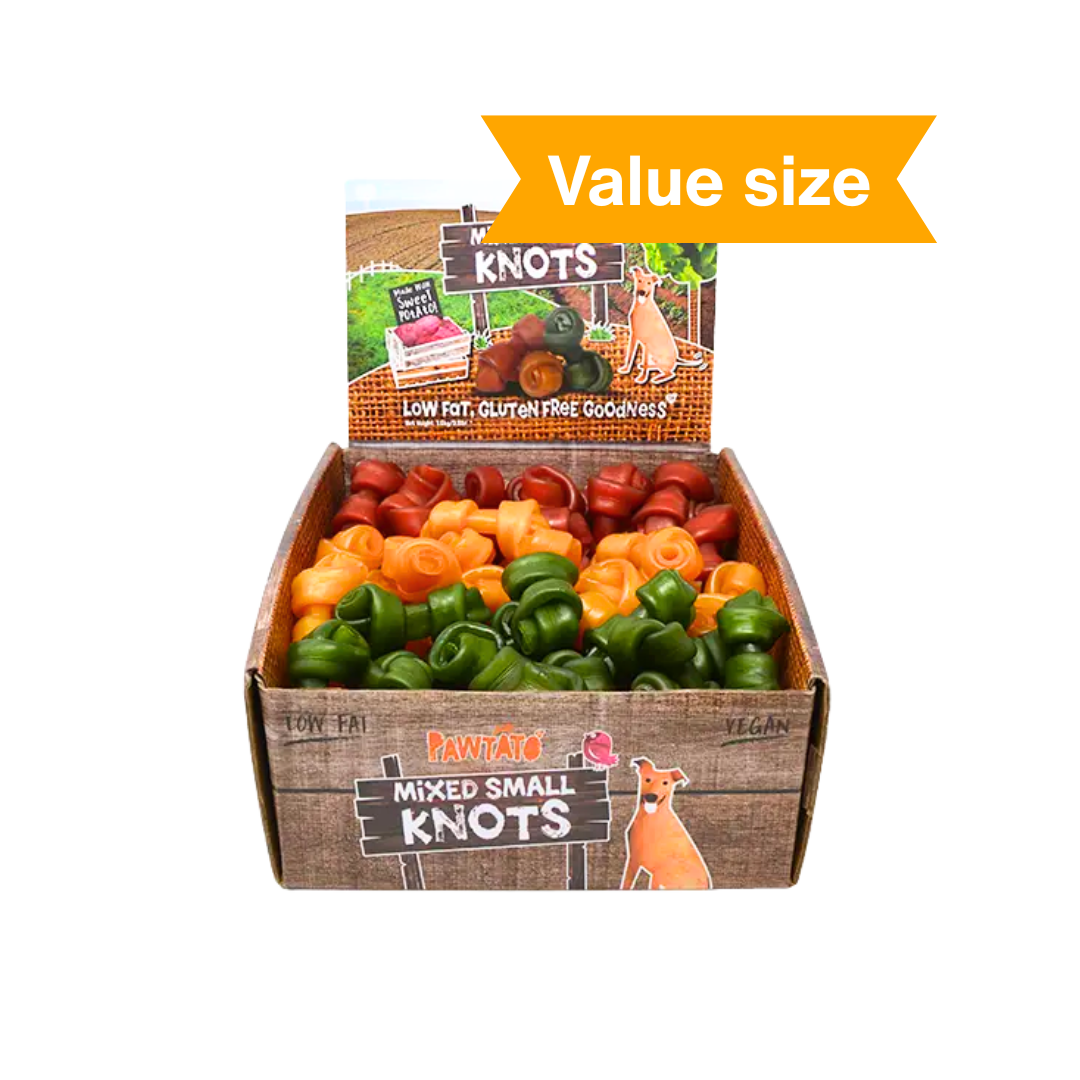 Benevo Pawtato Mixed Small Knots - 1.6 kg