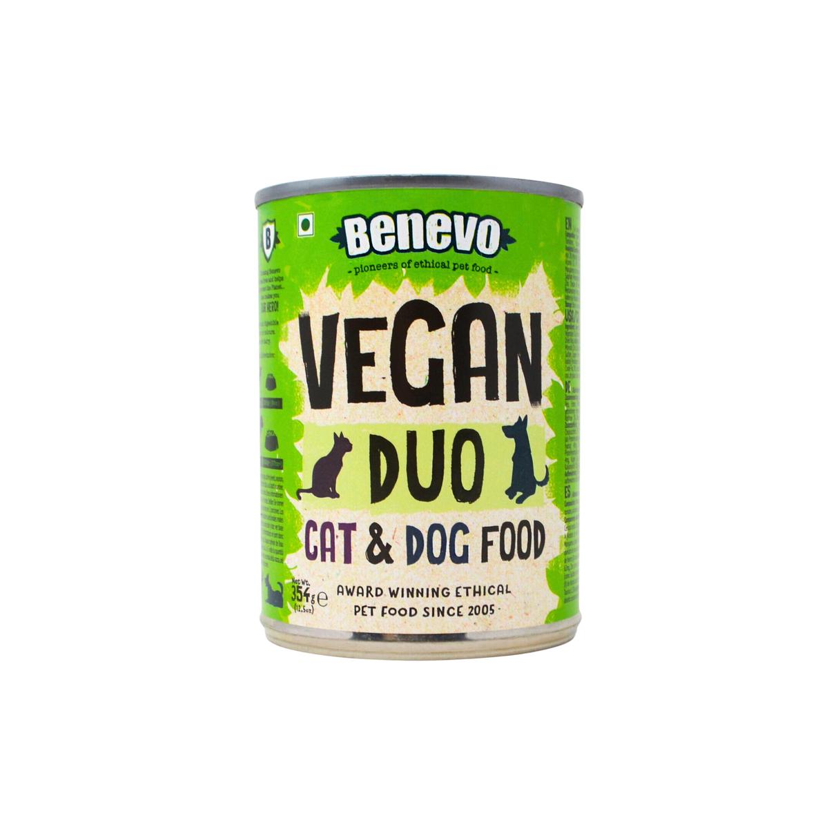 Benevo Duo - Complete Food for Cats and Dogs - Case of 12 cans