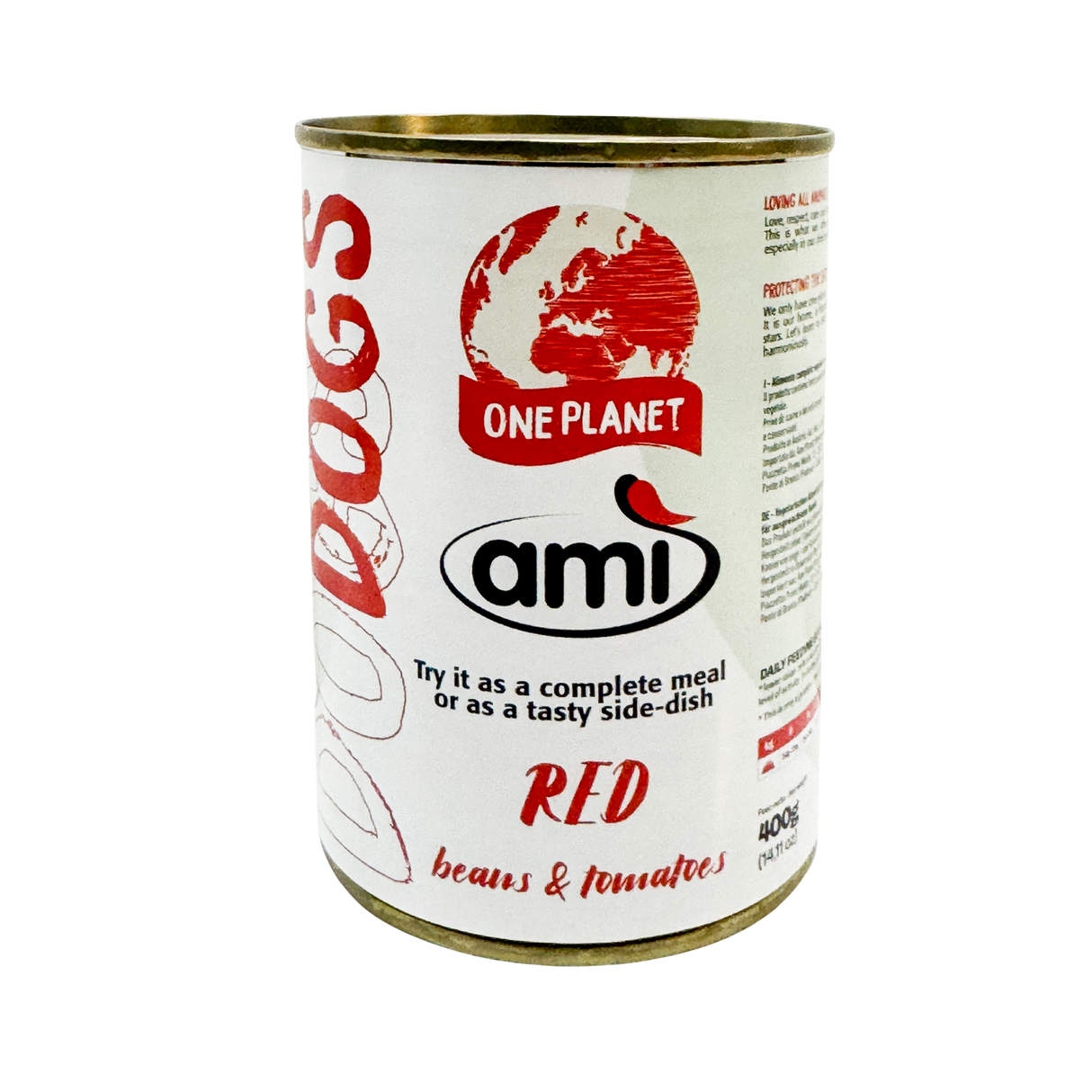 Ami Red - Beans & Tomatoes - Moist Food for Dogs