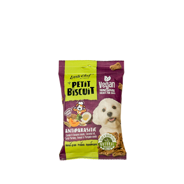 Grain-Free Antiparasitic Biscuits with Cumin and Parsley by Little Chef