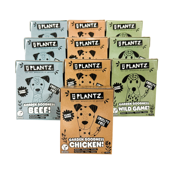 Assorted Case of Plantz Moist Food - 10-pack