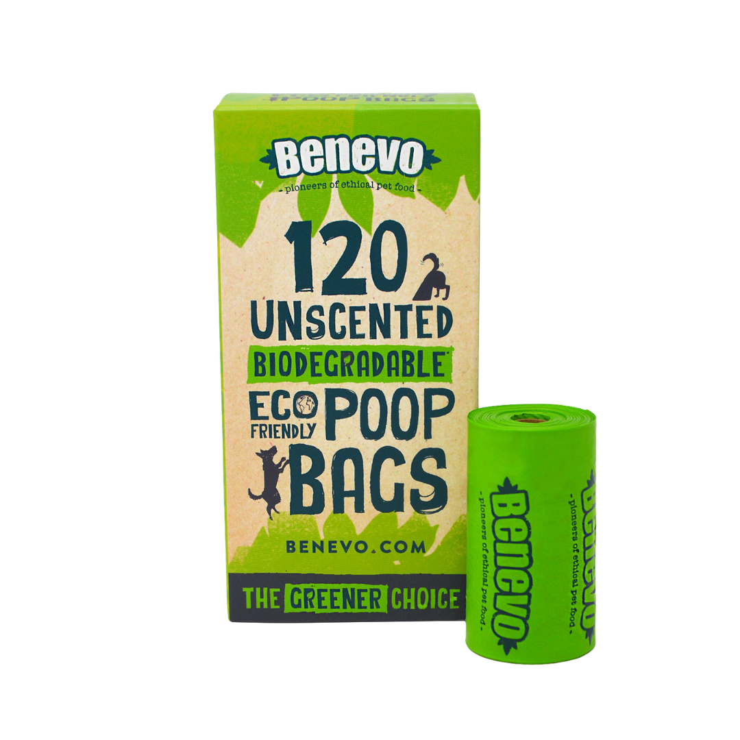 Benevo Biodegradable Poop Bags - 120 bags