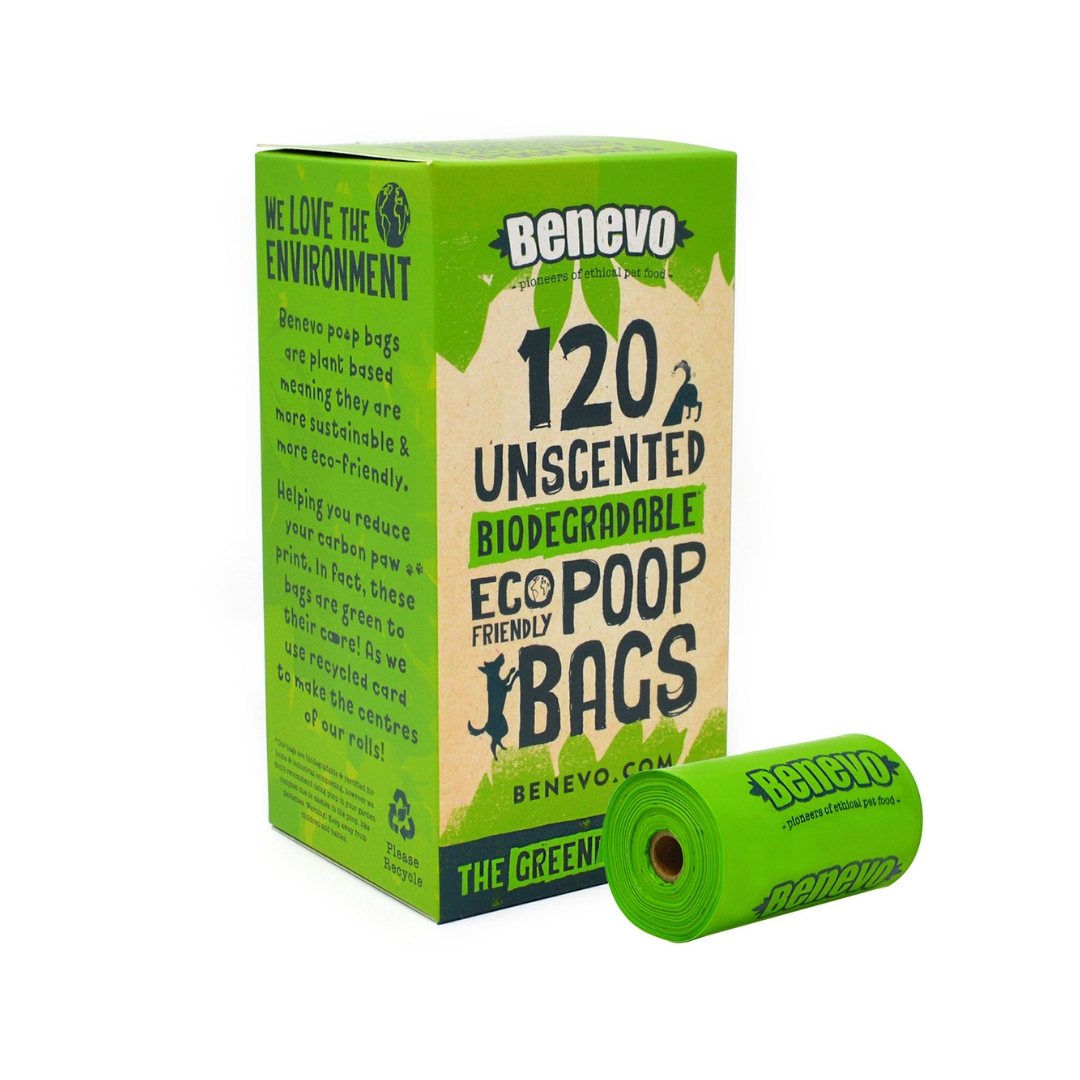 Benevo Biodegradable Poop Bags - 120 bags