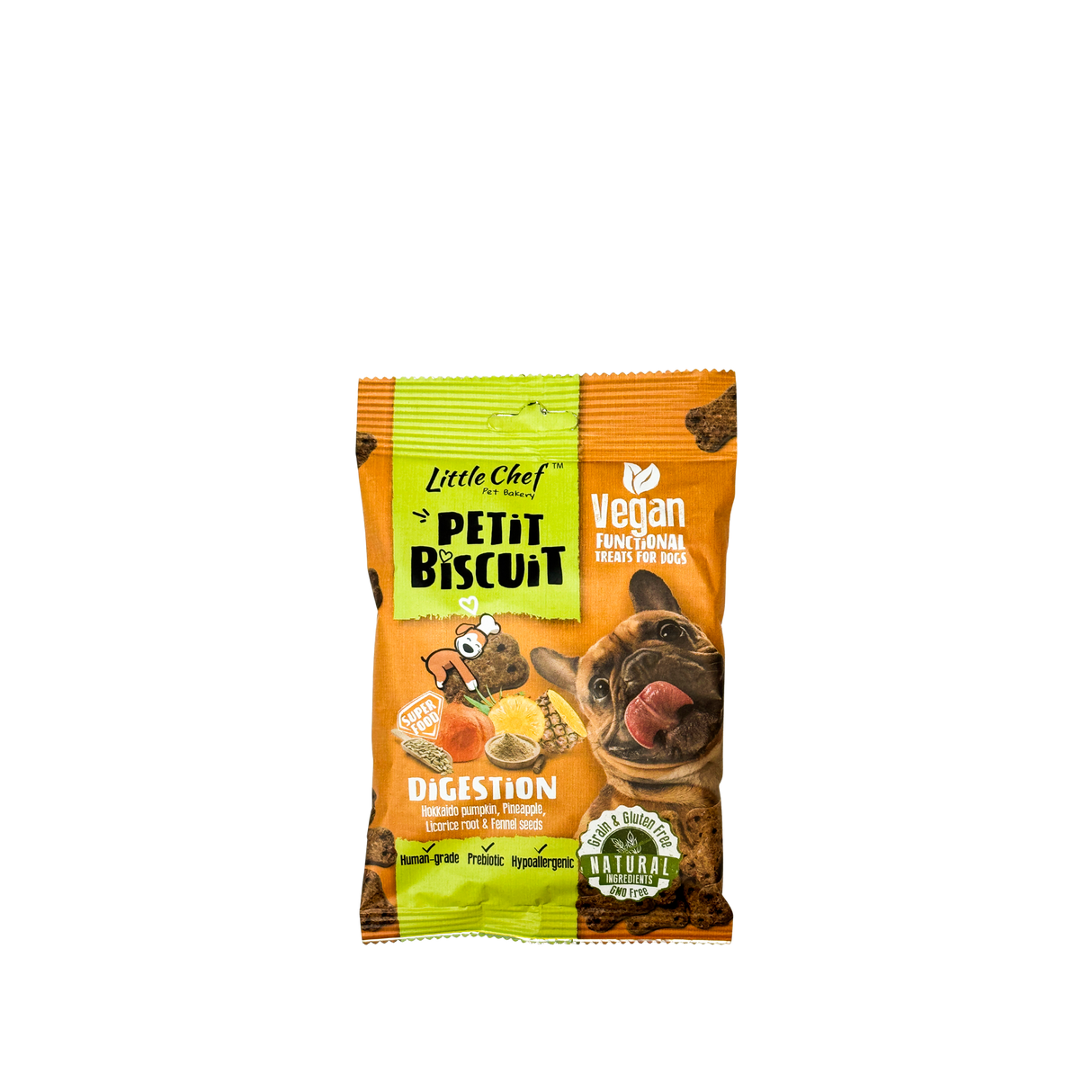 Grain-Free Digestion Biscuits with Pumpkin and Linseed by Little Chef