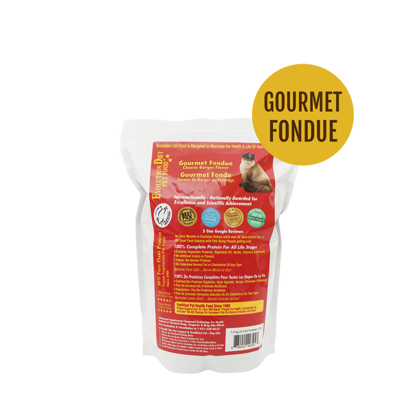 Gourmet Fondue Cat Kibble