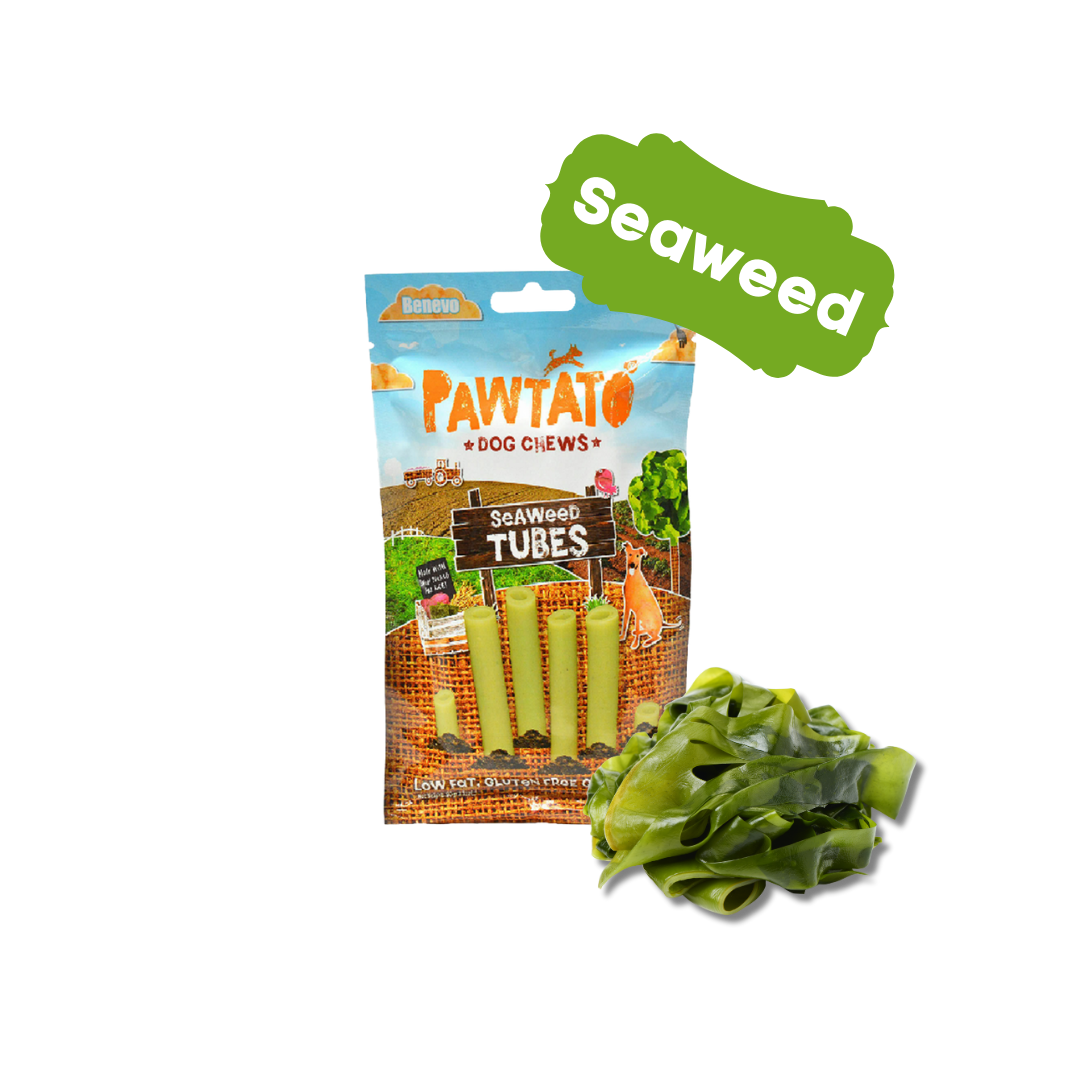 Benevo Pawtato Tubes with Seaweed - 90g