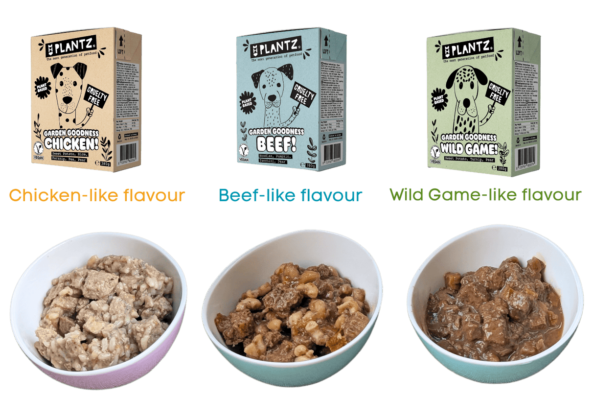 Assorted Case of Plantz Moist Food - 10-pack