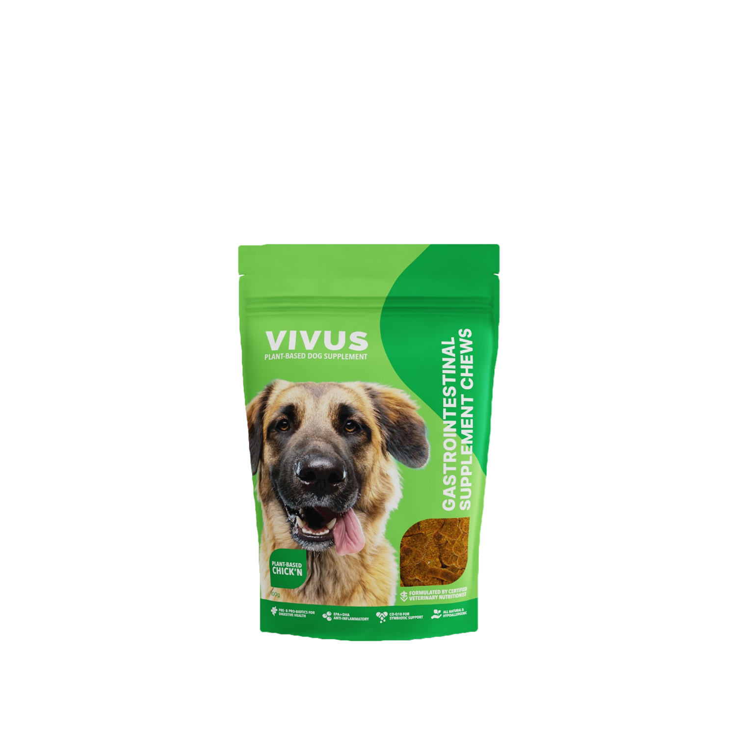 Vivus Gastrointestinal Support Supplement Chews - 100 g