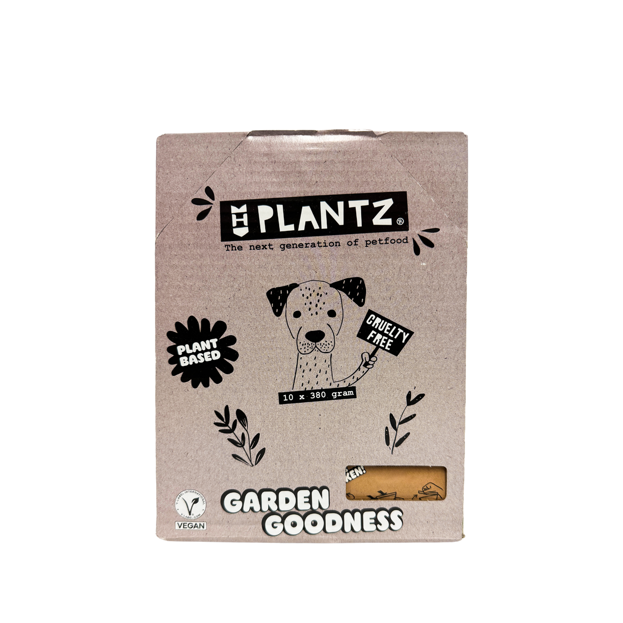 Plantz Vegan Chicken-Like Moist Food - 10-pack