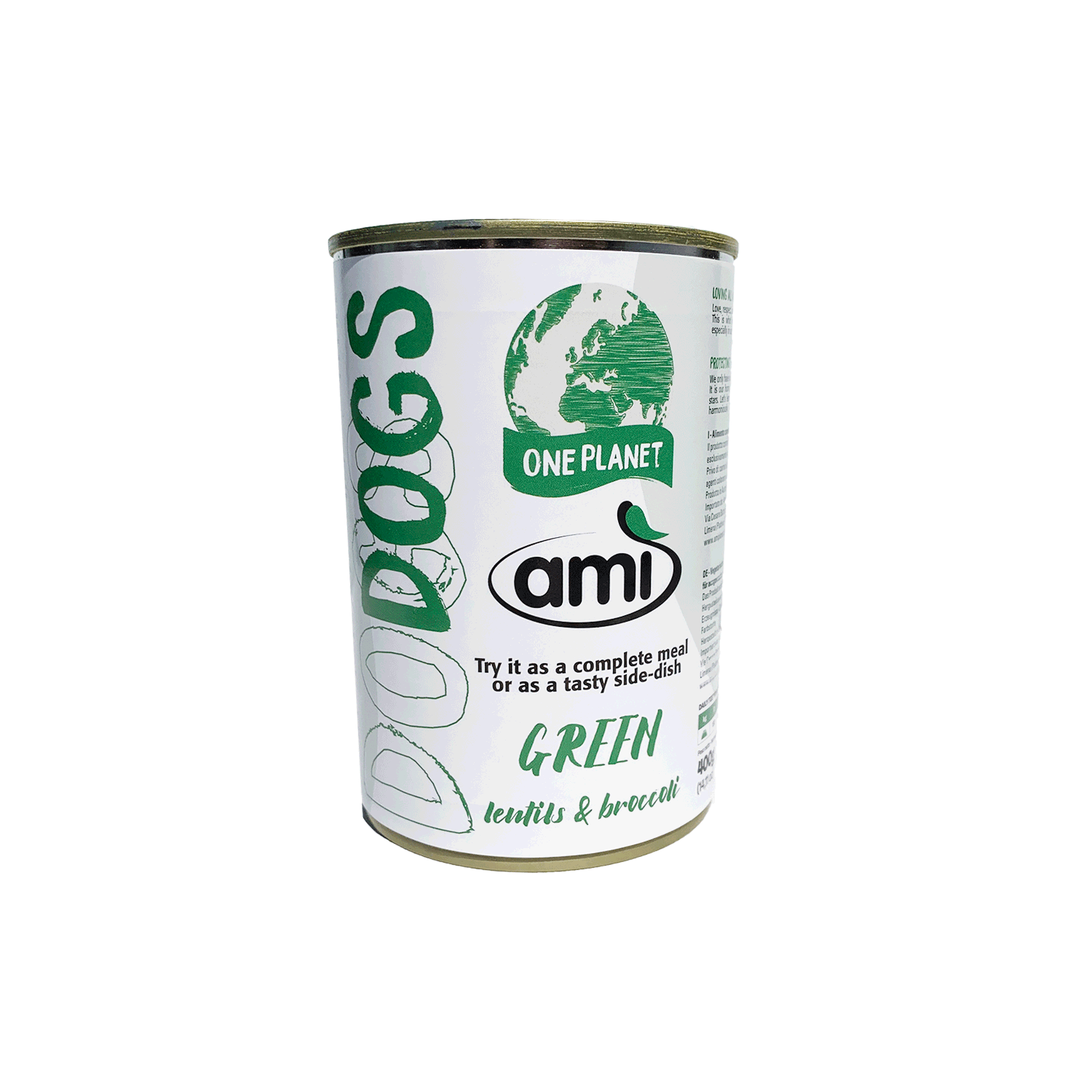Ami Green - Lentils & Broccoli - Moist Food for Dogs