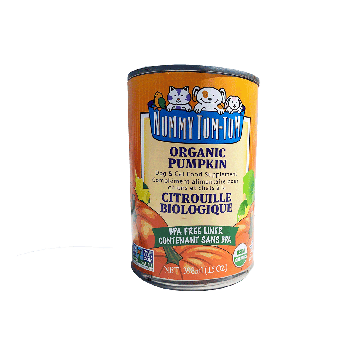 Nummy Tum Tum Moist Food for Dogs and Cats - Organic Pumpkin