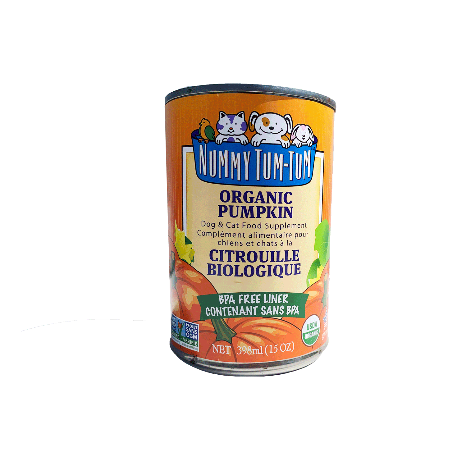 Nummy Tum Tum Moist Food for Dogs and Cats - Organic Pumpkin