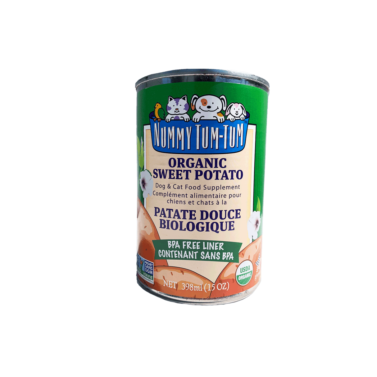 Nummy Tum Tum Moist Food for Dogs and Cats - Organic Sweet Potato