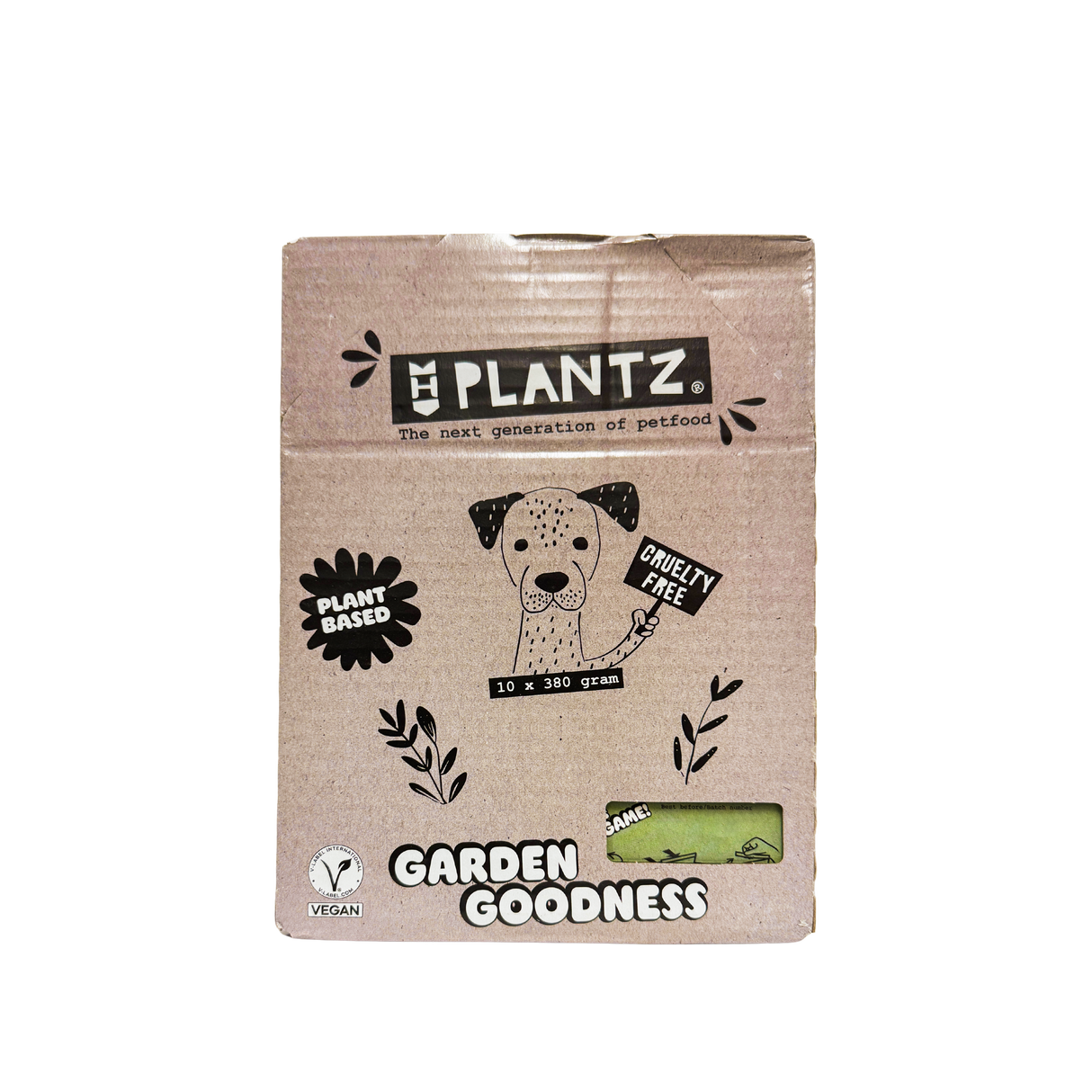 Plantz Wild Game Vegan Moist Food - 10-pack