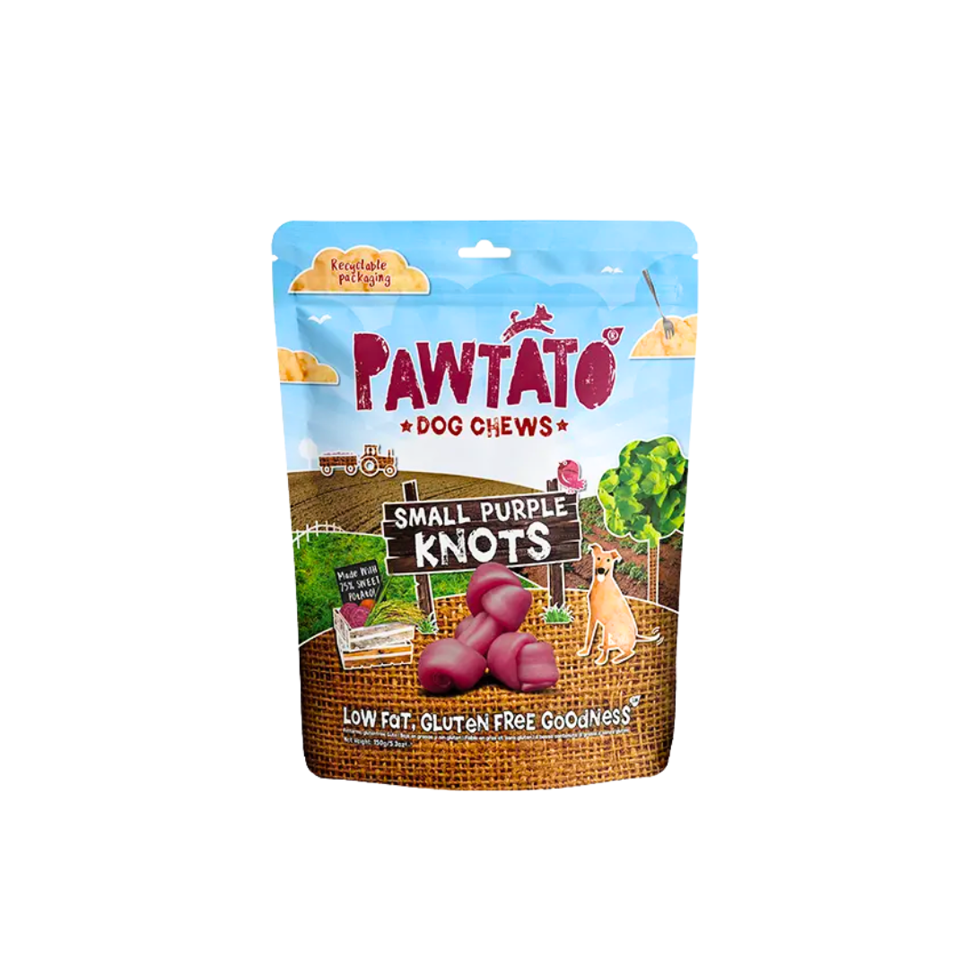 Benevo Pawtato Small Purple Knots - 150 g