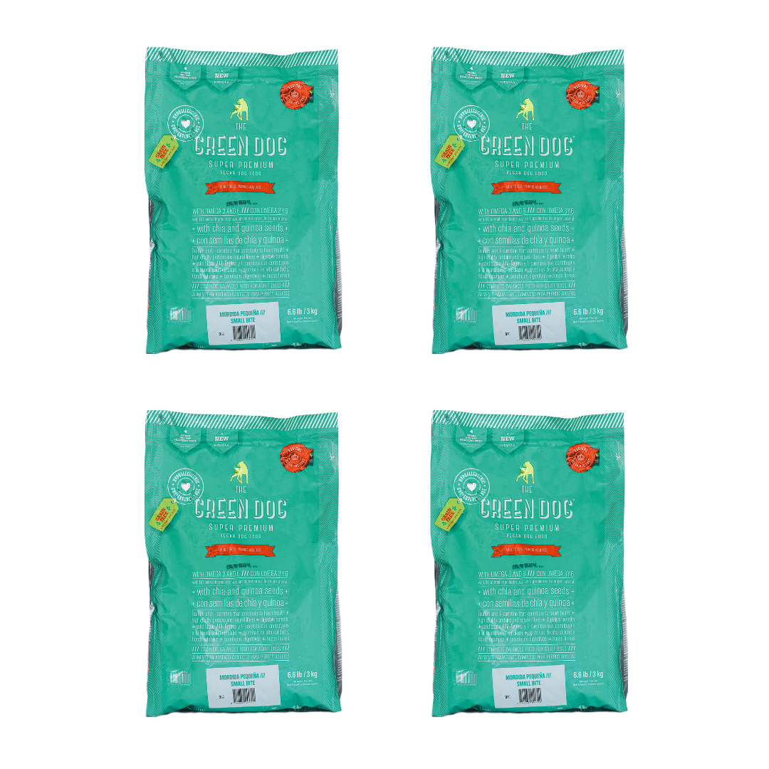 Green Dog Small Bite - 3 kg - Bundle of 4 bags