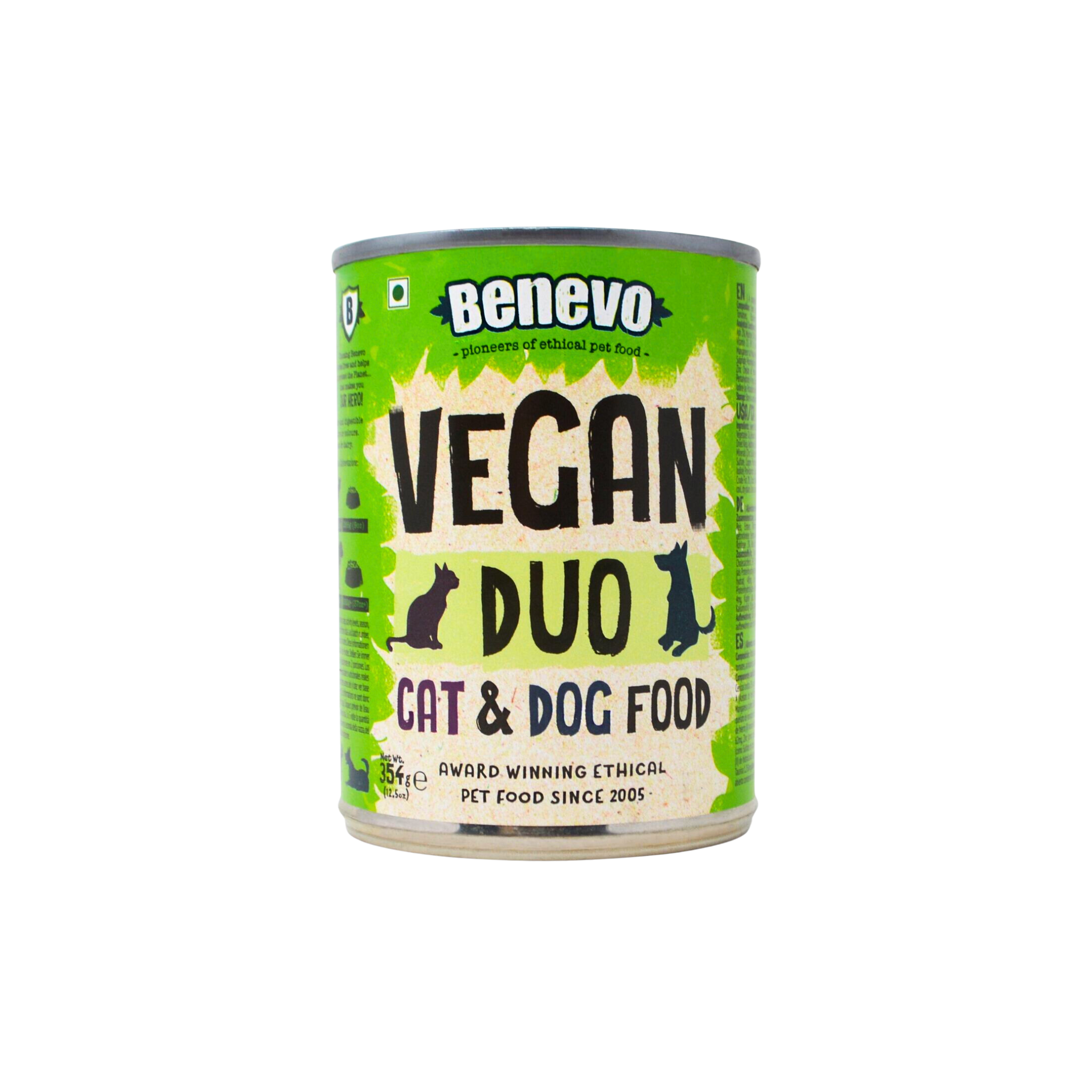 Benevo Duo Complete Food for Cats and Dogs Case of 12 cans Vecado