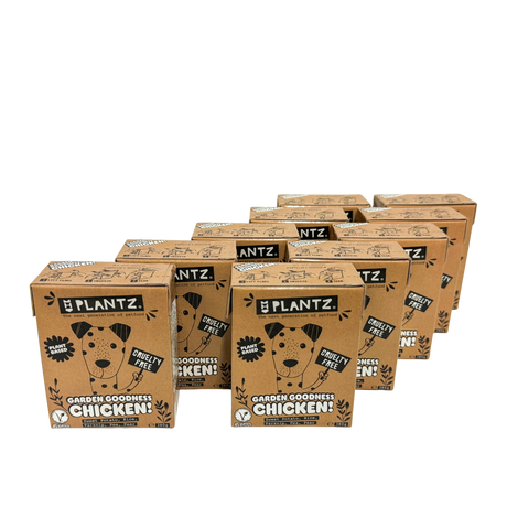 Plantz Vegan Chicken-Like Moist Food - 10-pack