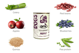 Ami Purple - Red Beans & Blueberries - Moist Food for Dogs