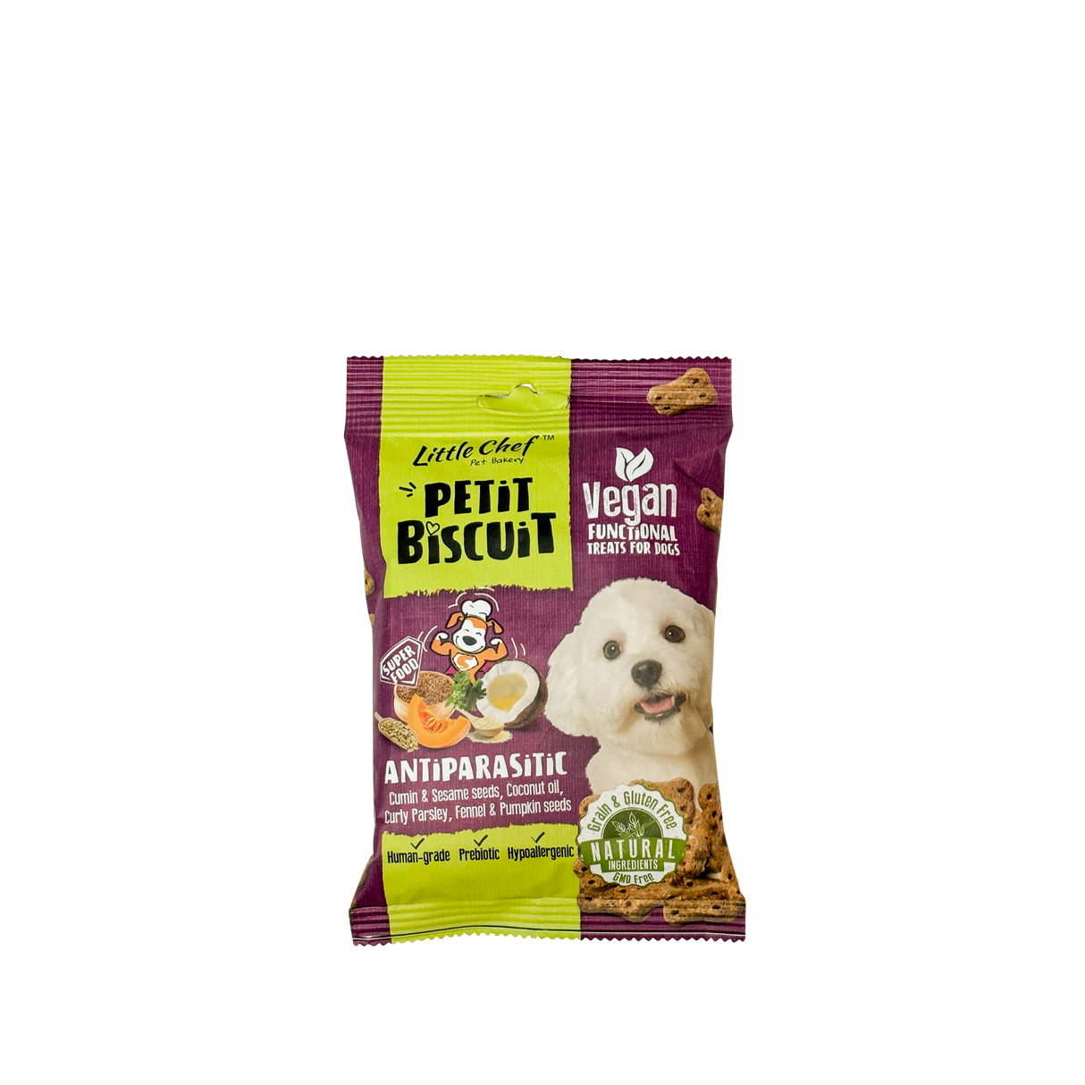 Grain-Free Antiparasitic Biscuits with Cumin and Parsley by Little Chef