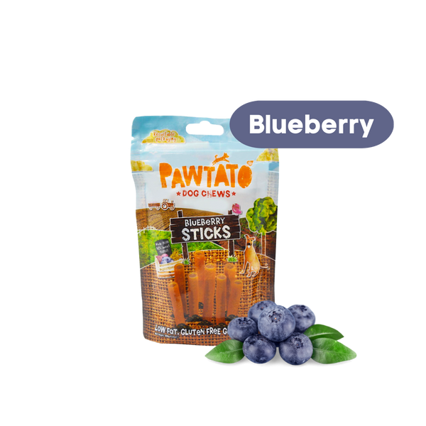 Benevo Pawtato Sticks w/Blueberries - 120g