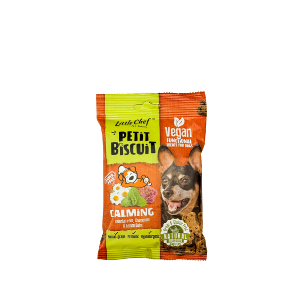 Grain-Free Calming Biscuits with Chamomile and Valerian by Little Chef