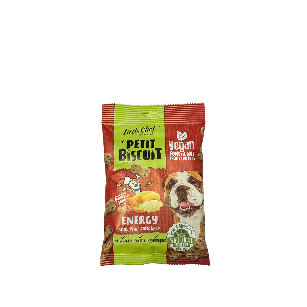 Grain-Free Energy Biscuits with Banana and Apricot by Little Chef