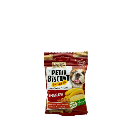 Energy Biscuits with Banana and Peanuts by Little Chef