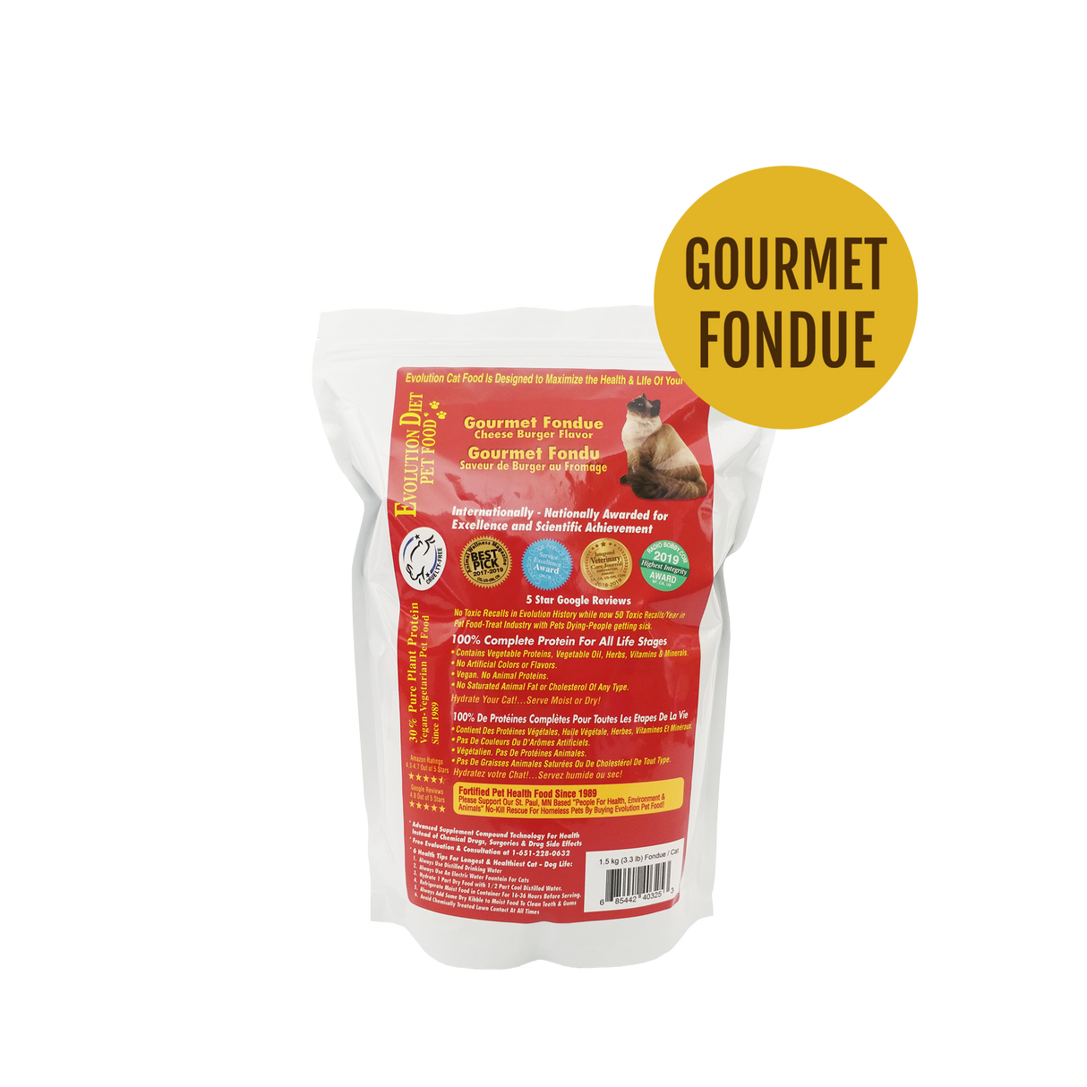 Gourmet Fondue Cat Kibble