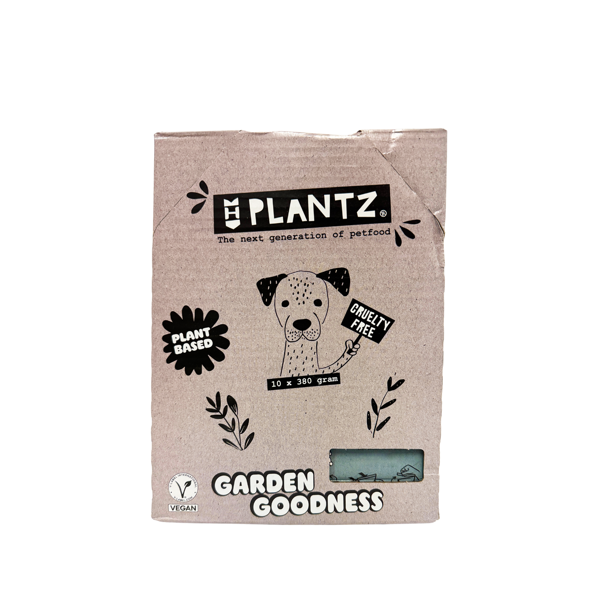 Plantz Vegan Beef-Like Moist Food - 10-pack