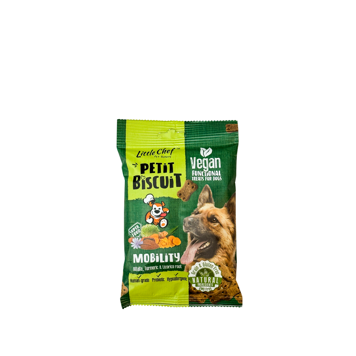 Grain-Free Mobility Biscuits with Turmeric and Alfalfa by Little Chef