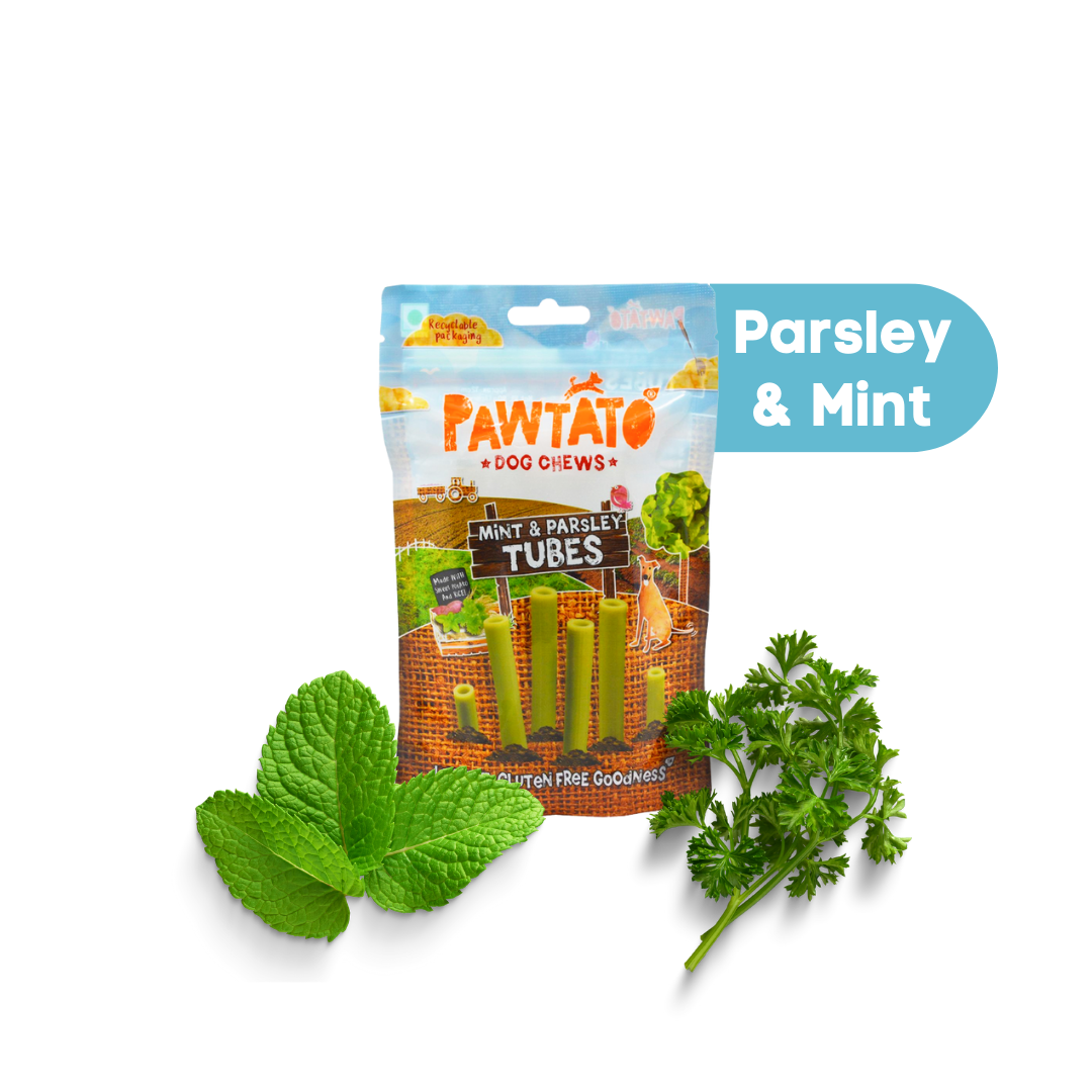 Benevo Pawtato Tubes Mint & Parsley - 90g