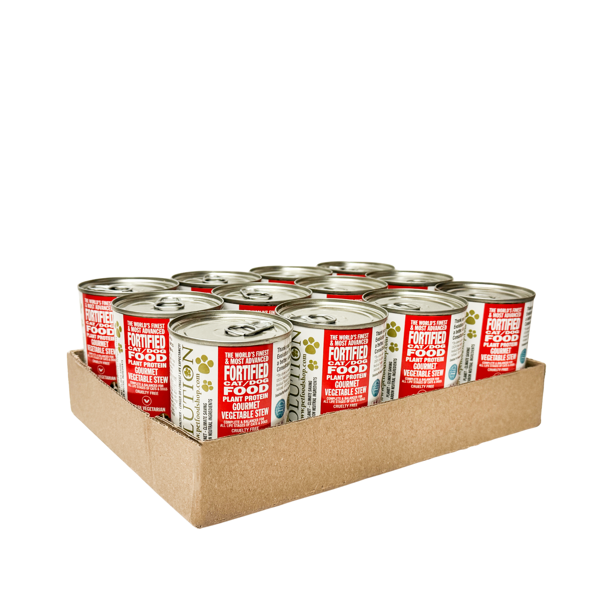 Gourmet Vegetable Stew Cat & Dog Moist Food - 12-pack