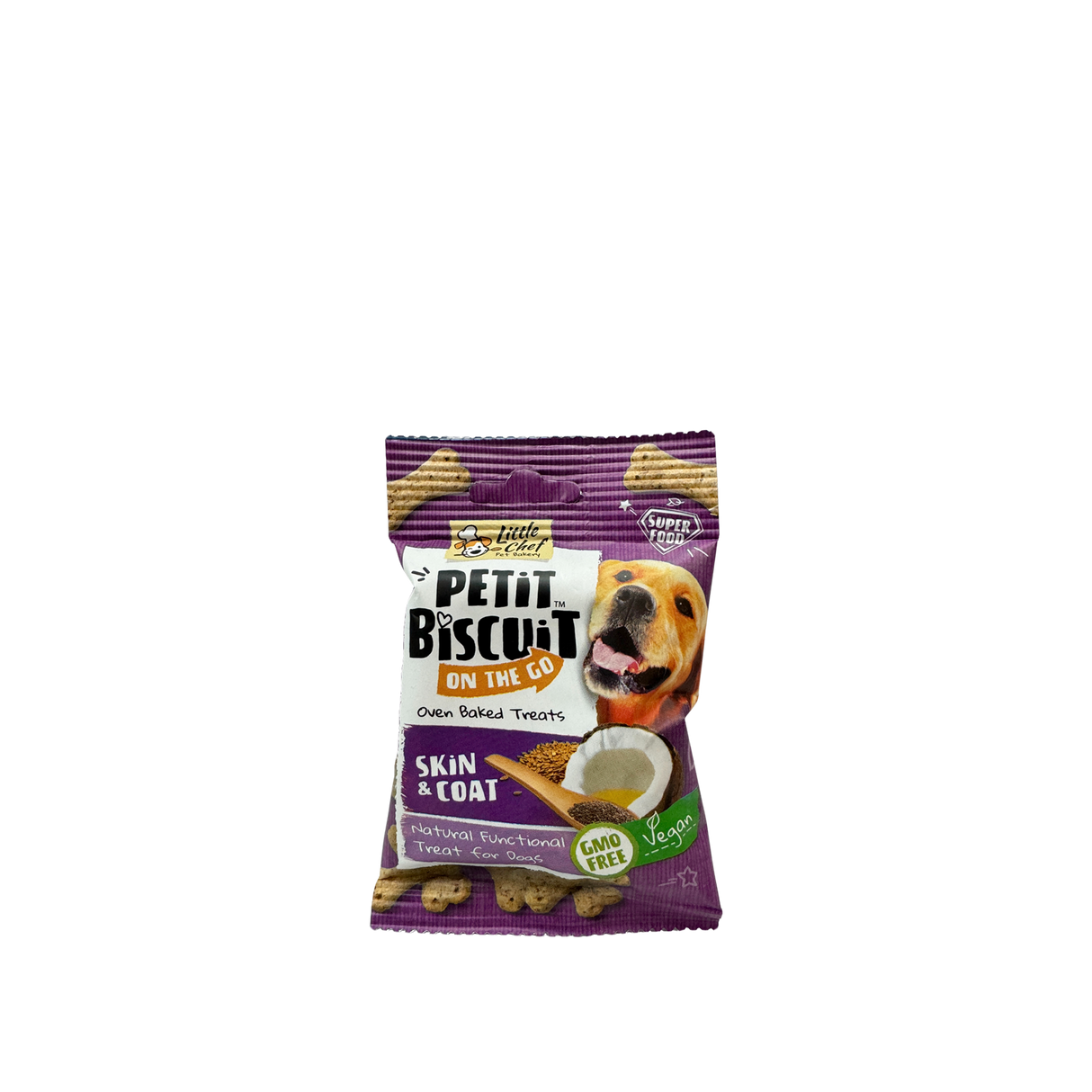 Skin and Coat Biscuits with Flax Seeds and Chia Seeds by Little Chef