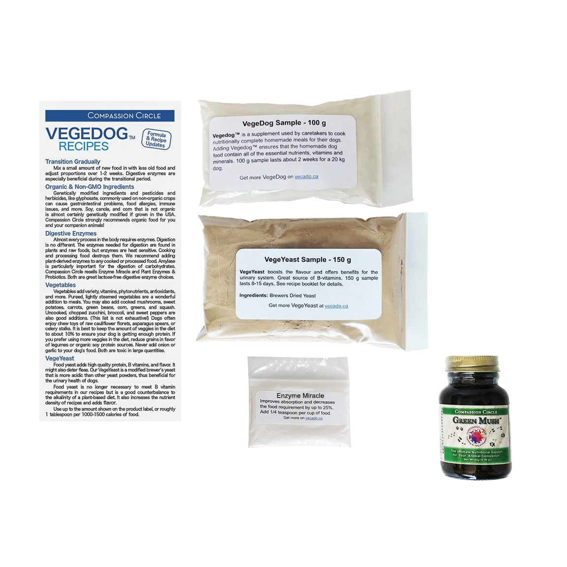 VegeDog Sample Pack