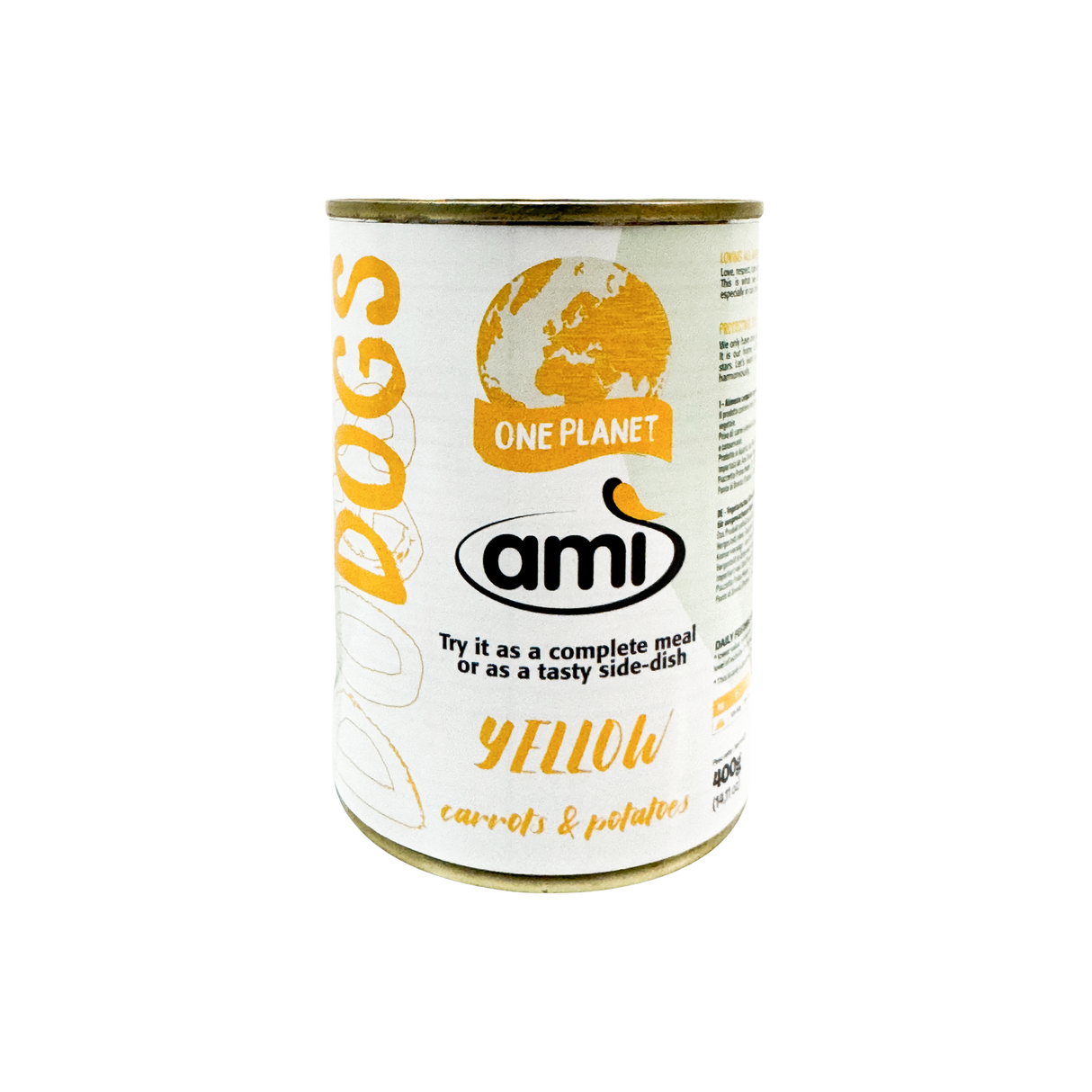 Ami Yellow - Carrots & Potatoes - Moist Food for Dogs