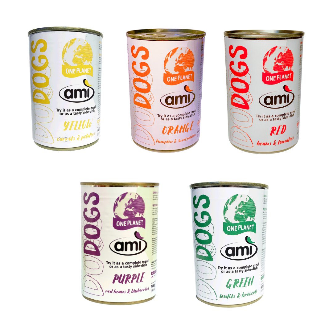 Ami Yellow - Carrots & Potatoes - Moist Food for Dogs