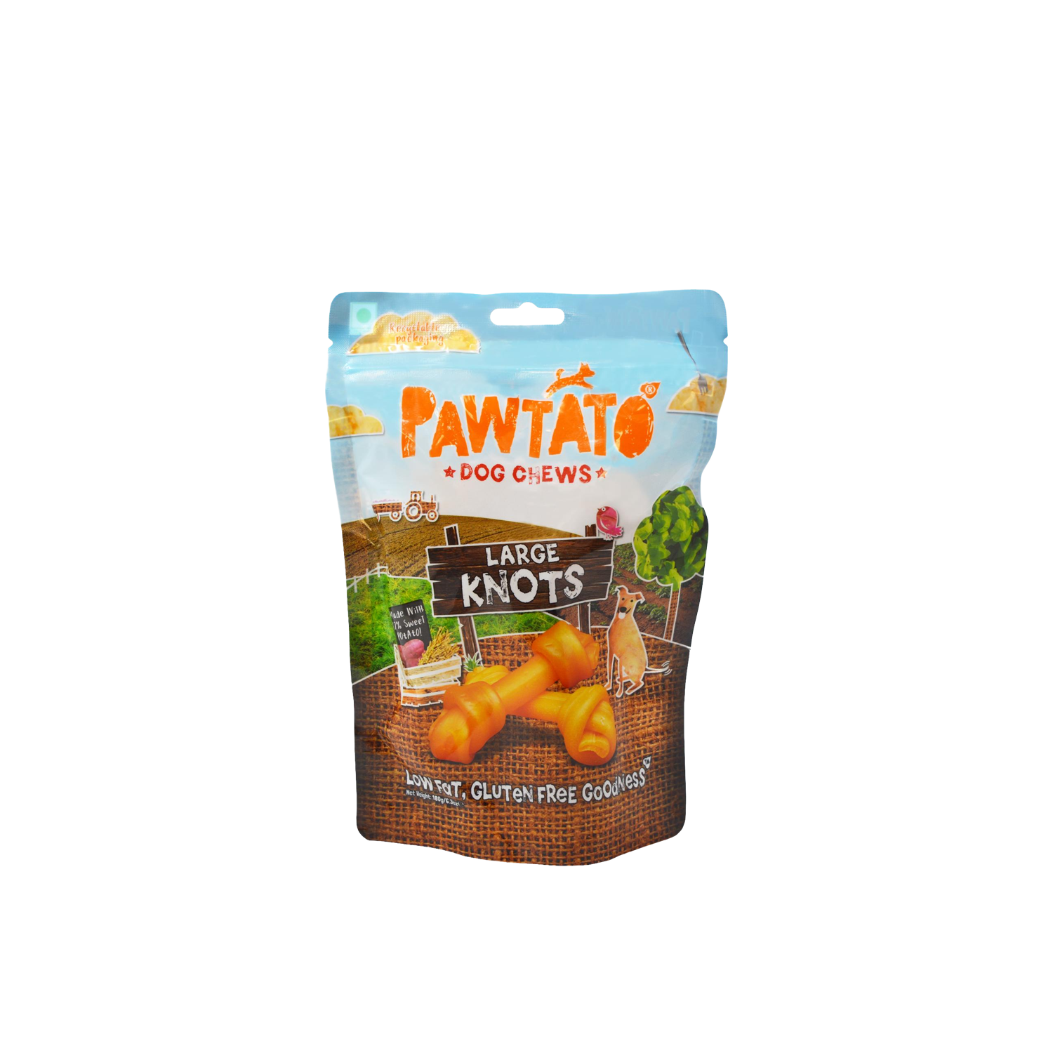 Benevo Pawtato Large Knots - 180 g