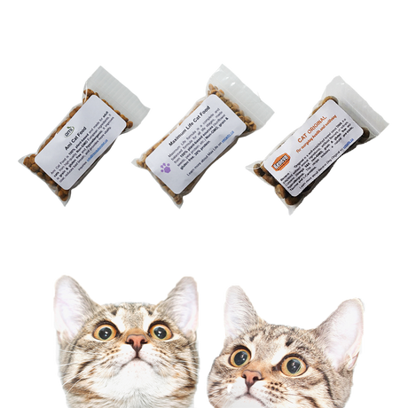 Trio Sample Pack - 3 types of vegetarian cat food in Canada