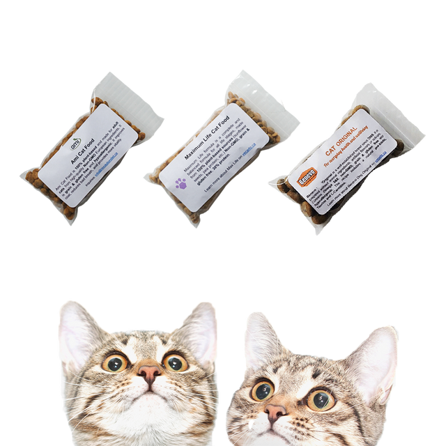 Trio Sample Pack - 3 types of vegetarian cat food in Canada