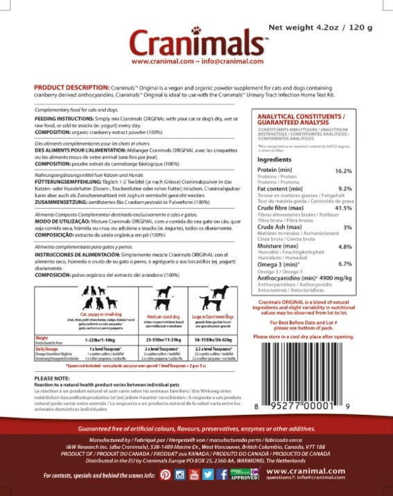 Cranimals Original - 120 g