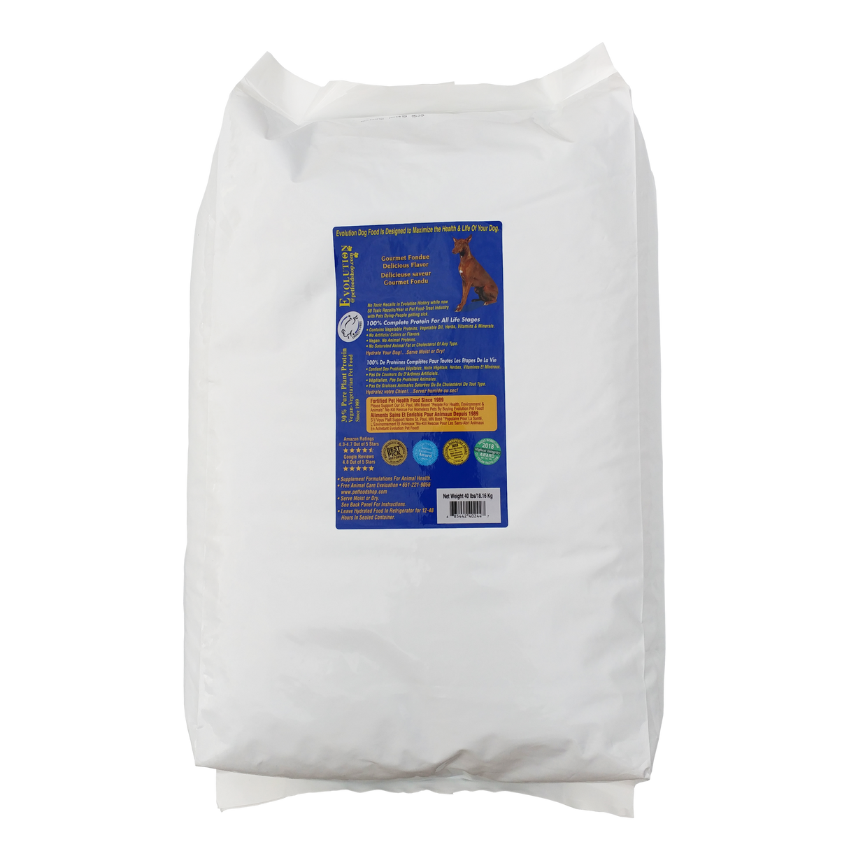 Gourmet Fondue Dog Kibble