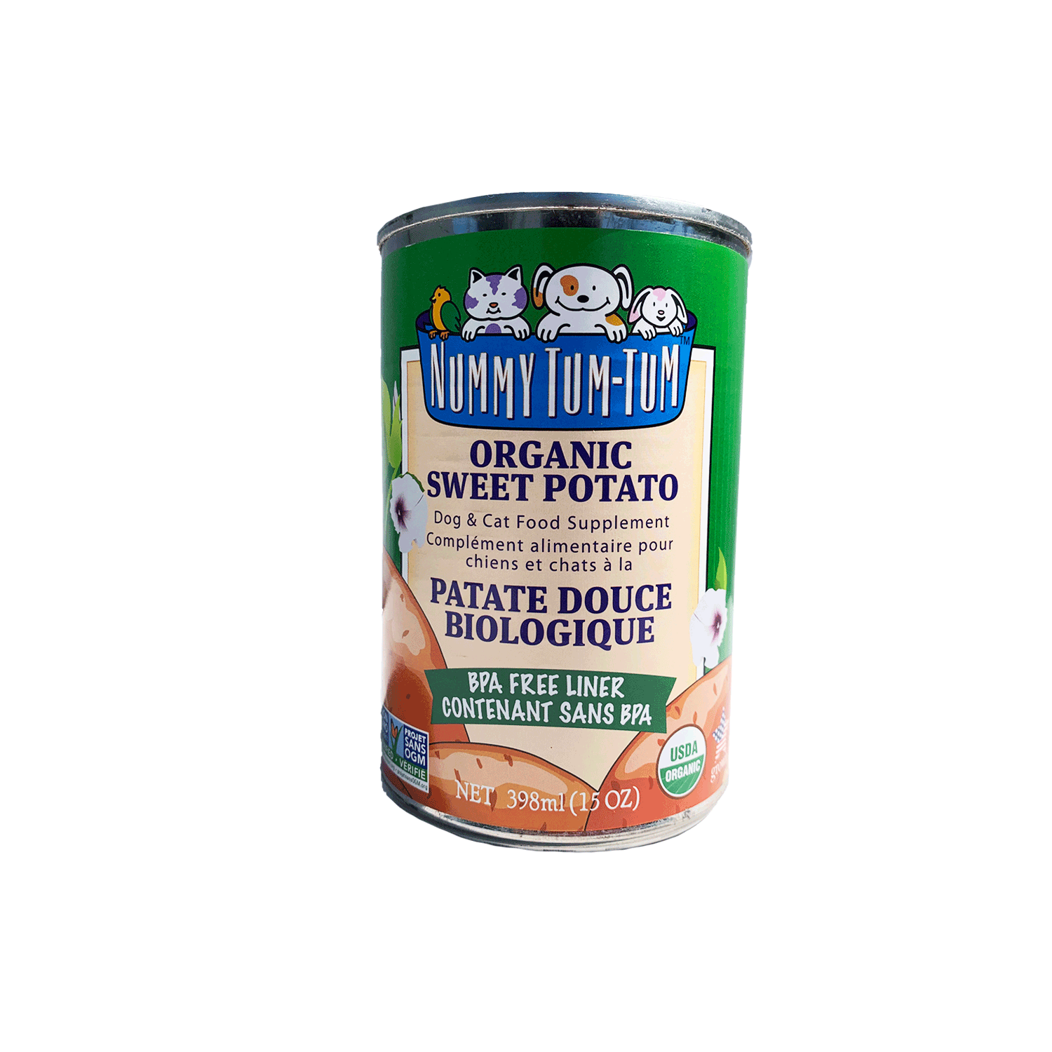 Nummy Tum Tum Moist Food for Dogs and Cats - Organic Sweet Potato