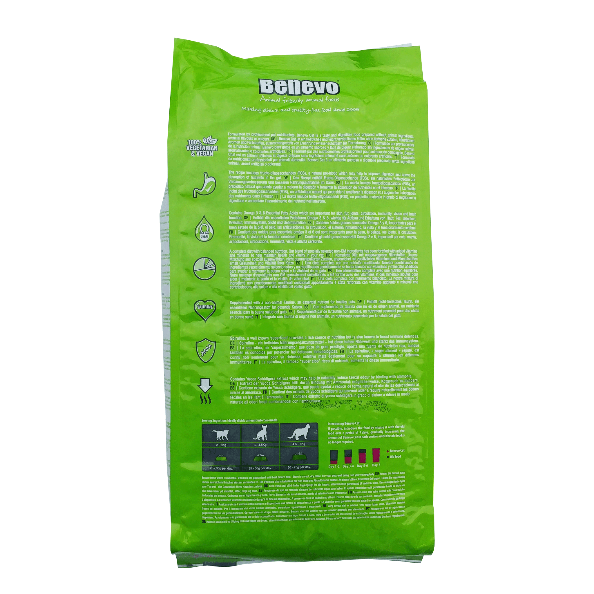 Benevo vegan cat food hot sale