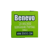 Benevo Biodegradable Poop Bags - 120 bags